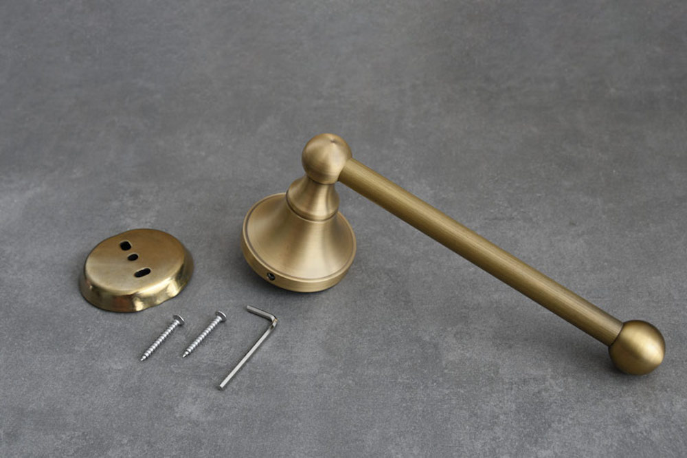 Móc treo giấy và khăn bằng đồng Kanly GCK03N