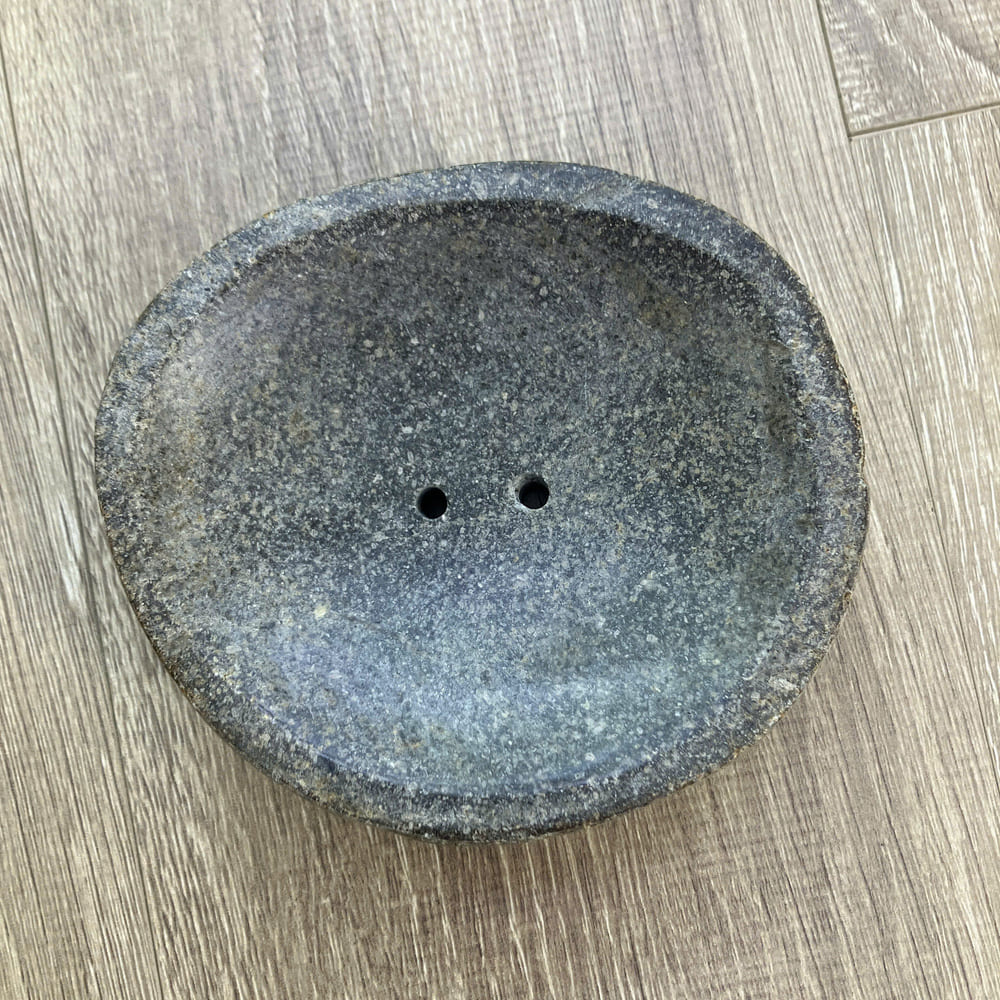 Dĩa đựng xà phòng đá cuội Kanly PK05G