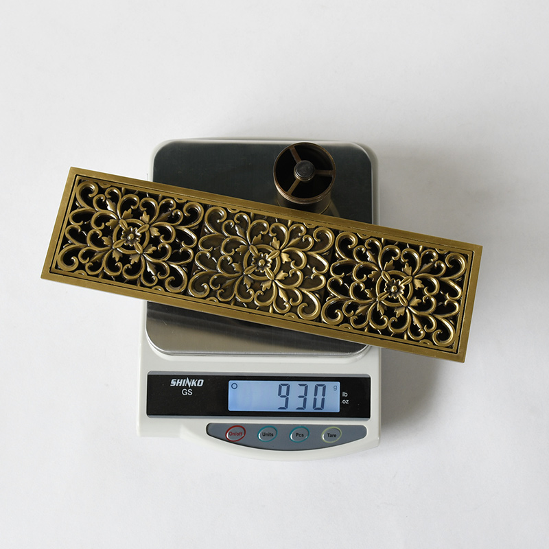 Phễu thu sàn bằng đồng Kanly GCP61