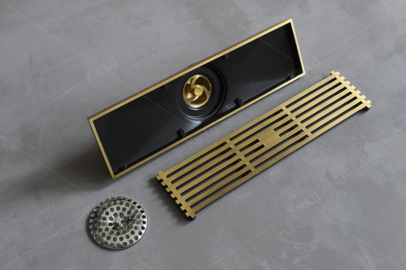 Phễu thu sàn bằng đồng Kanly GCP67