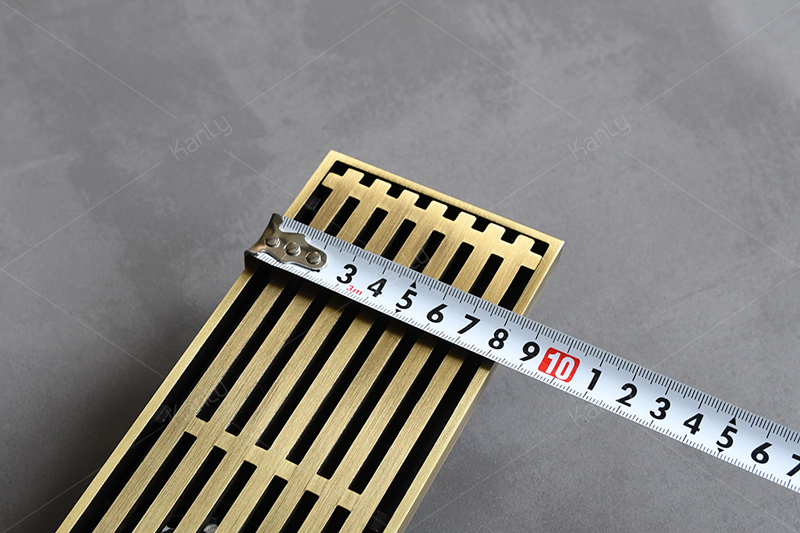 Phễu thu sàn bằng đồng Kanly GCP67