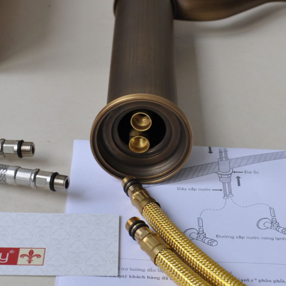 Dây cấp nóng lạnh 50cm Kanly DAYCAPNL-50CM