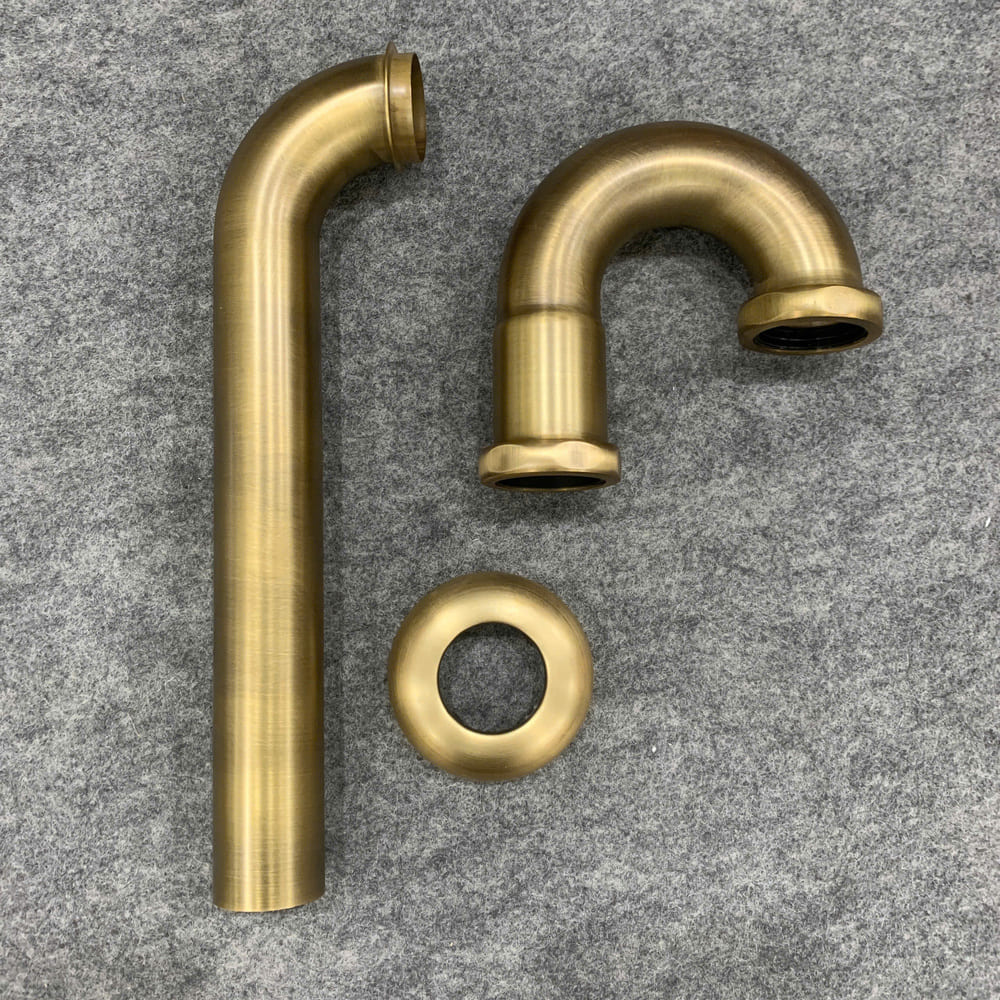 Ống Thải Chữ P Bằng Đồng Kanly GCP06