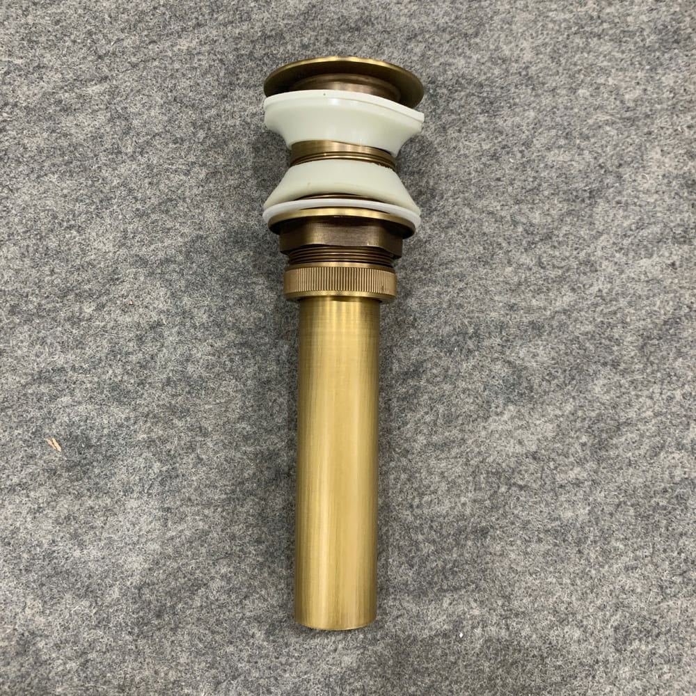 Đầu xả bằng đồng (có xả tràn) Kanly GCX02