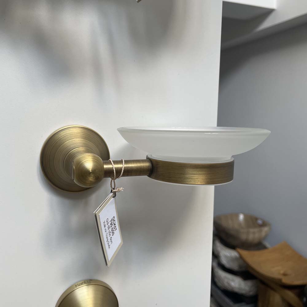 Giá để xà phòng bằng đồng Kanly GCK04