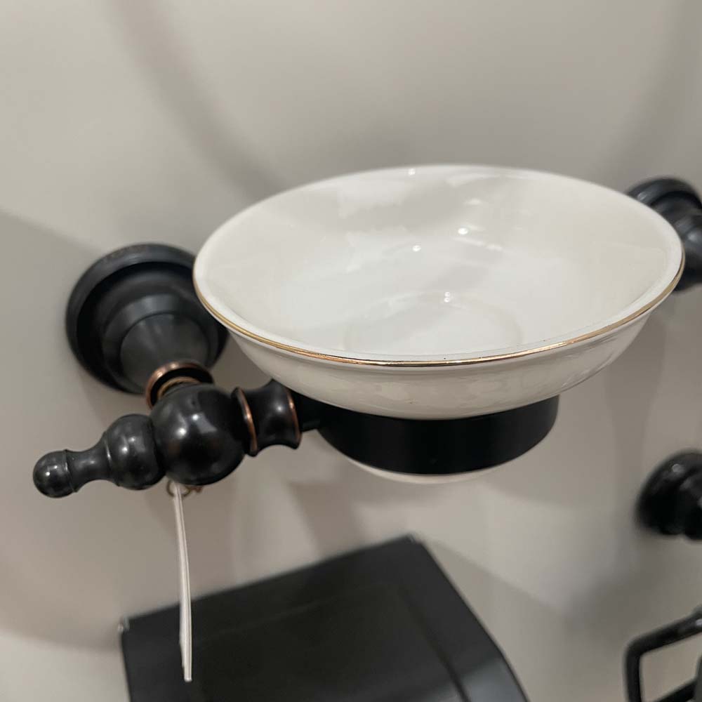 Giá để xà phòng bằng đồng Kanly GCK04B