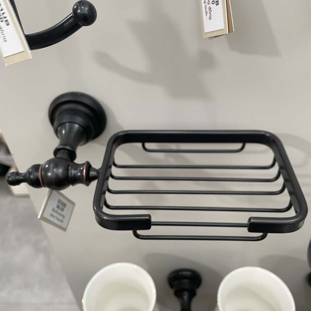 Giá để xà phòng bằng đồng Kanly GCK05B