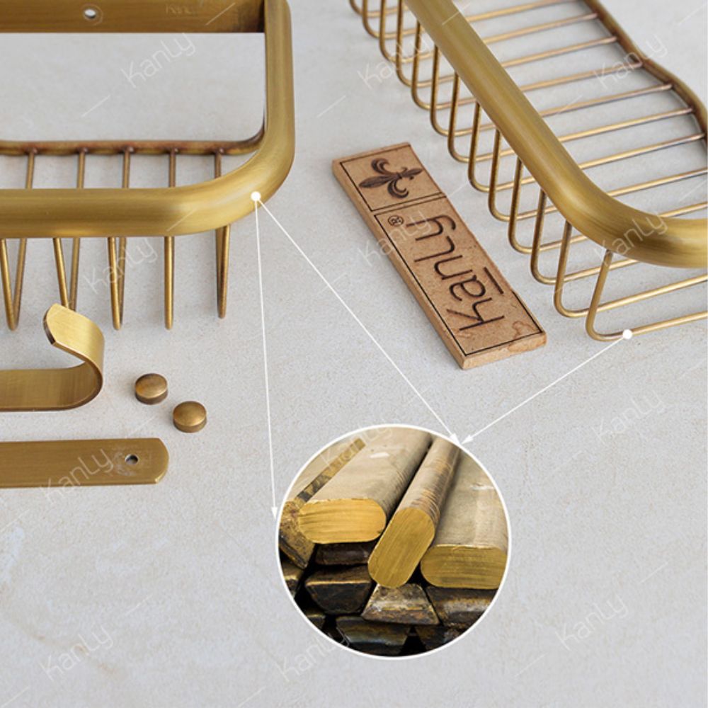 Kệ 2 tầng đựng đồ nhà tắm Kanly GCK29D