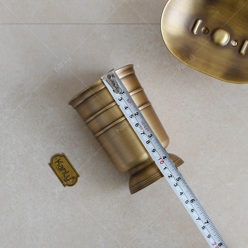 Bộ phụ kiện nhà tắm bằng đồng Kanly GCPK10