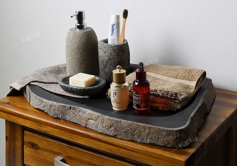 Khay đựng vật dụng bằng đá tự nhiên Kanly PK05T