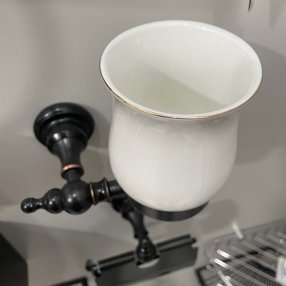 Giá để cốc đơn bằng đồng Kanly GCK07B