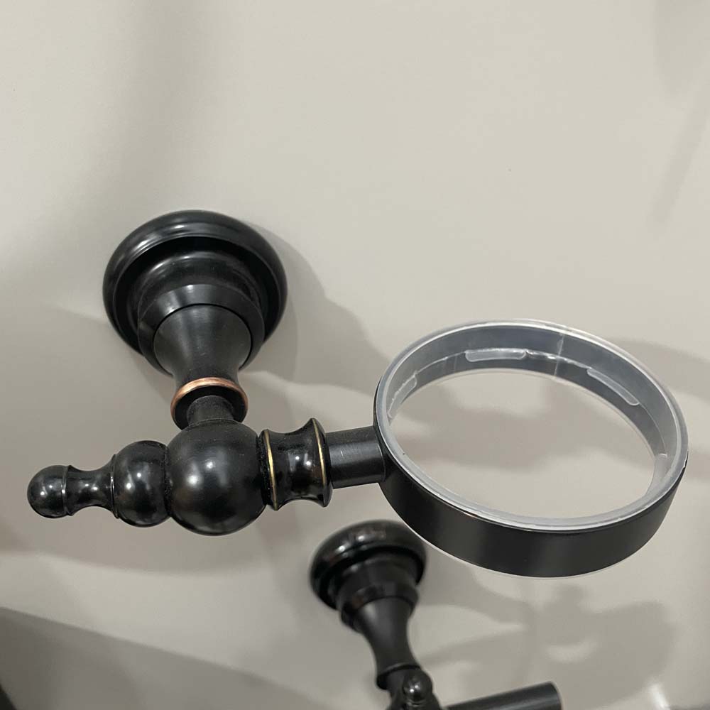 Giá để cốc đơn bằng đồng Kanly GCK07B