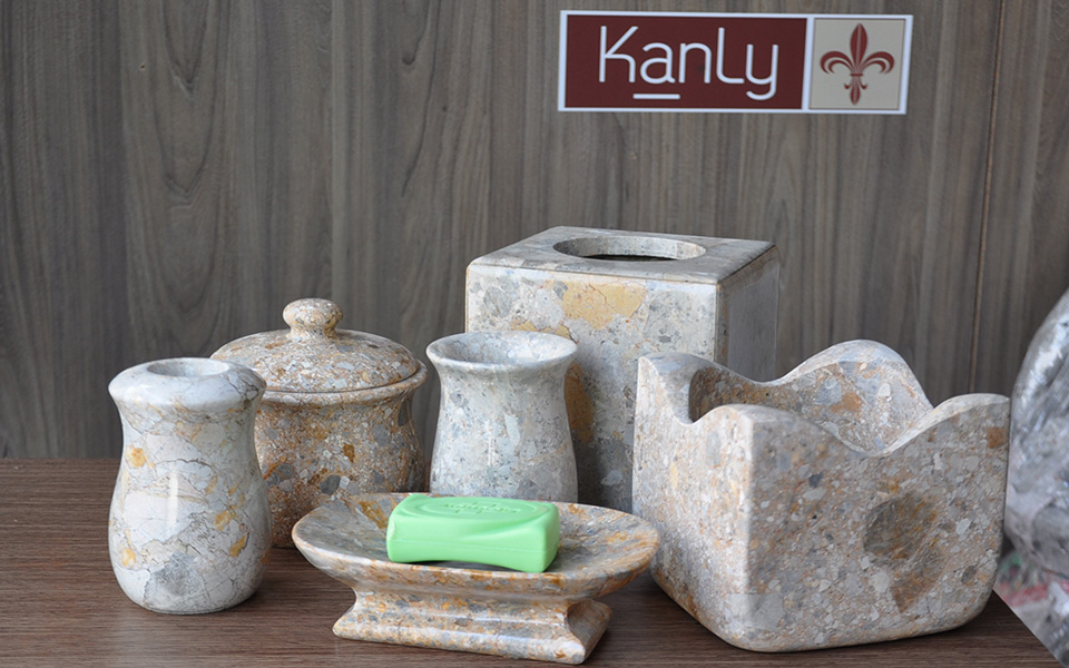 Bộ lọ đựng phòng tắm Kanly PK03
