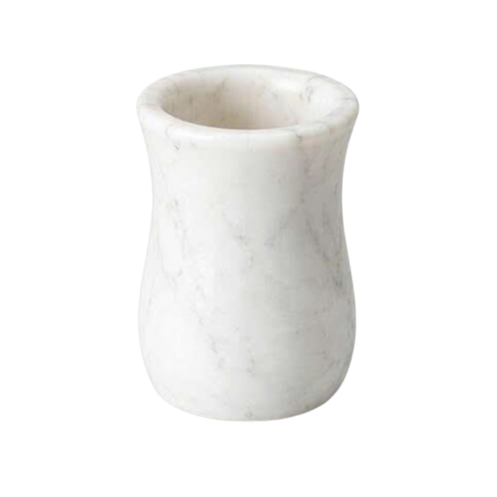 Lọ đựng bàn chải đá trắng sữa Kanly PK03H