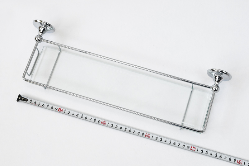 Kệ kính nhà tắm mạ chrome Kanly CHK14