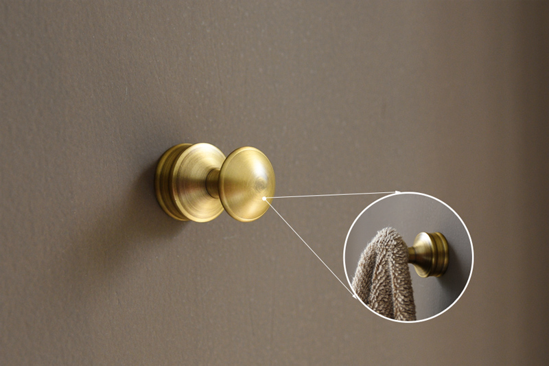 Móc áo bằng đồng Kanly GCK01i / GCK01iB