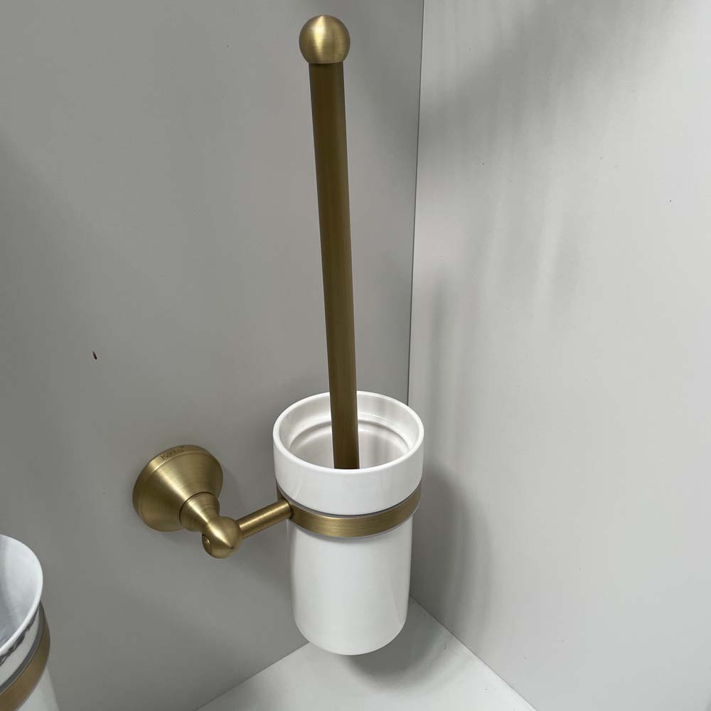 Giá để cọ toilet bằng đồng Kanly GCK09