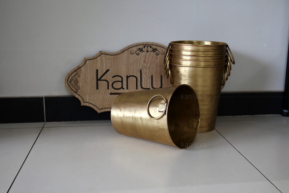 Xô đựng đá bằng đồng Kanly RSC503
