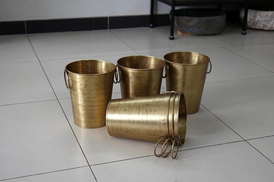 Xô đựng đá bằng đồng Kanly RSC503
