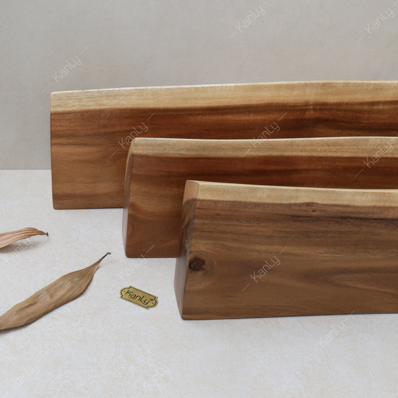 Bộ kệ trang trí treo tường bằng gỗ Kanly WT01