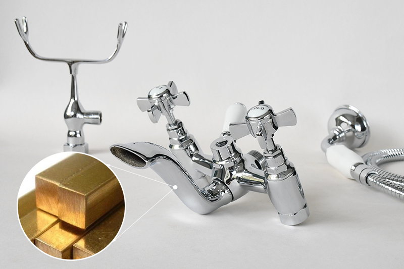 Củ sen tắm nóng lạnh treo tường Kanly CHS02