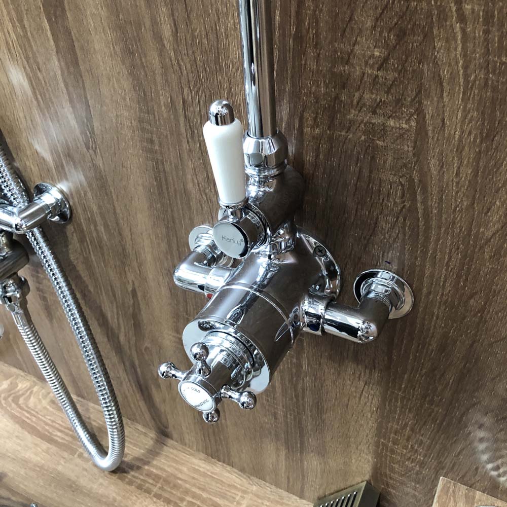 Bộ sen tắm cây đứng nóng lạnh Kanly CHS12