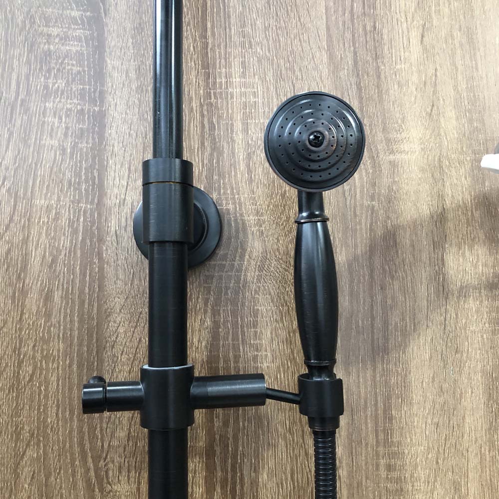 Bộ sen cây tắm đứng nóng lạnh bằng đồng Kanly GCS05B