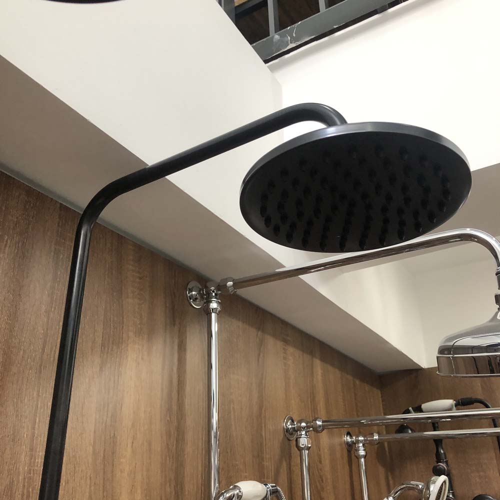 Bộ sen cây tắm đứng nóng lạnh bằng đồng Kanly GCS05B