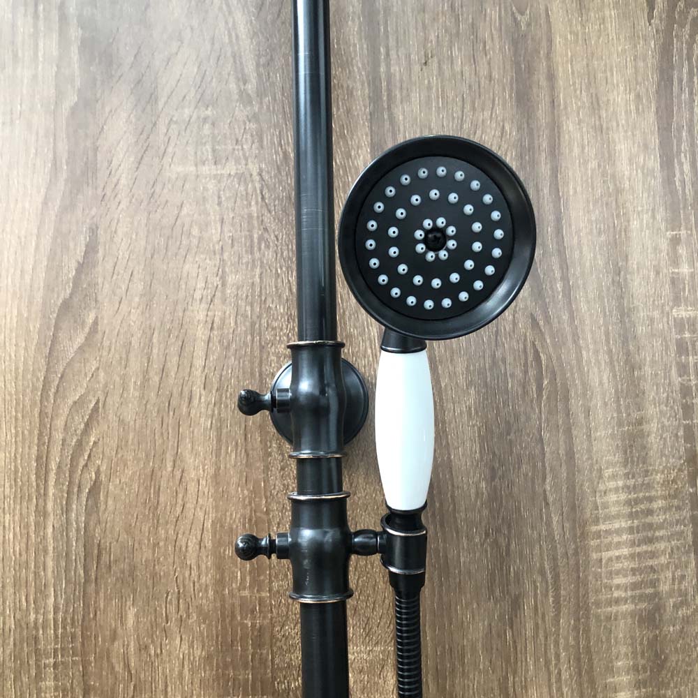 Bộ sen cây tắm đứng nóng lạnh bằng đồng Kanly GCS14B