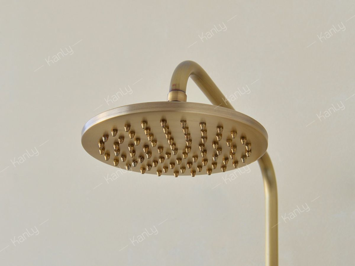 Sen cây tắm đứng nóng lạnh bằng đồng Kanly GCS19