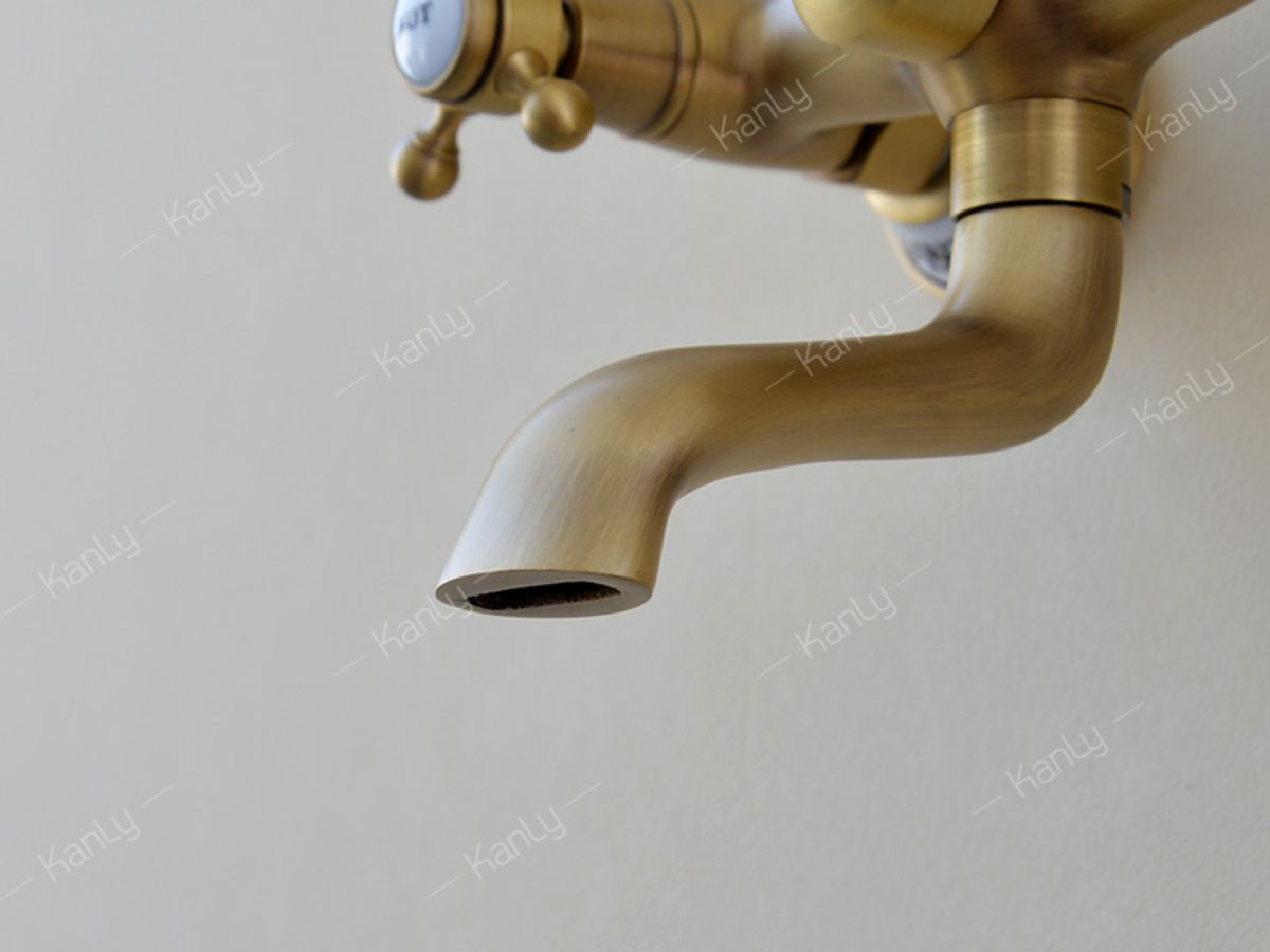 Sen cây tắm đứng nóng lạnh bằng đồng Kanly GCS19