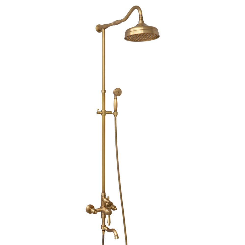 Sen cây tắm đứng nóng lạnh bằng đồng Kanly GCS19