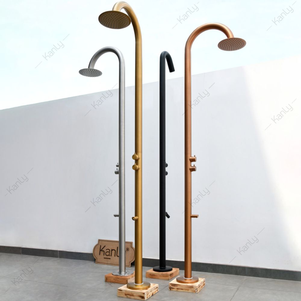 Sen cây tắm đứng đặt sàn ngoài trời Kanly KLS9007