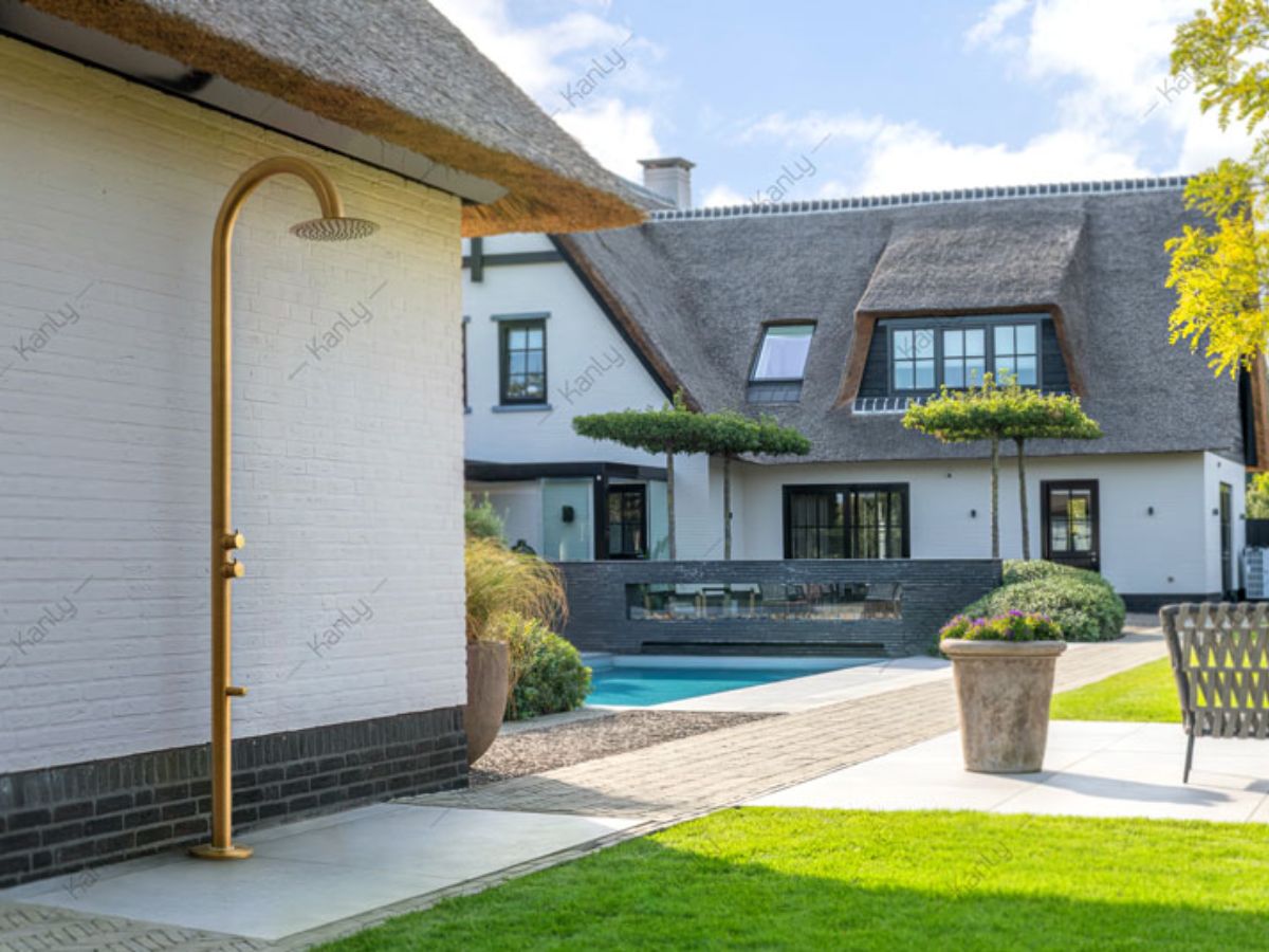 Sen cây tắm đứng đặt sàn ngoài trời Kanly KLS9007