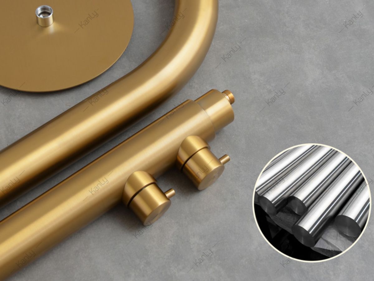 Sen cây tắm đứng đặt sàn ngoài trời Kanly KLS9007