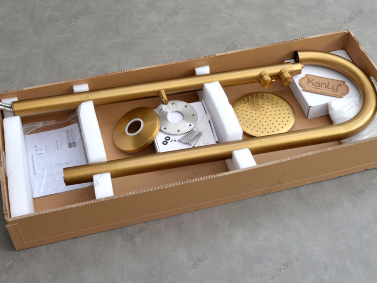 Sen cây tắm đứng đặt sàn ngoài trời Kanly KLS9007