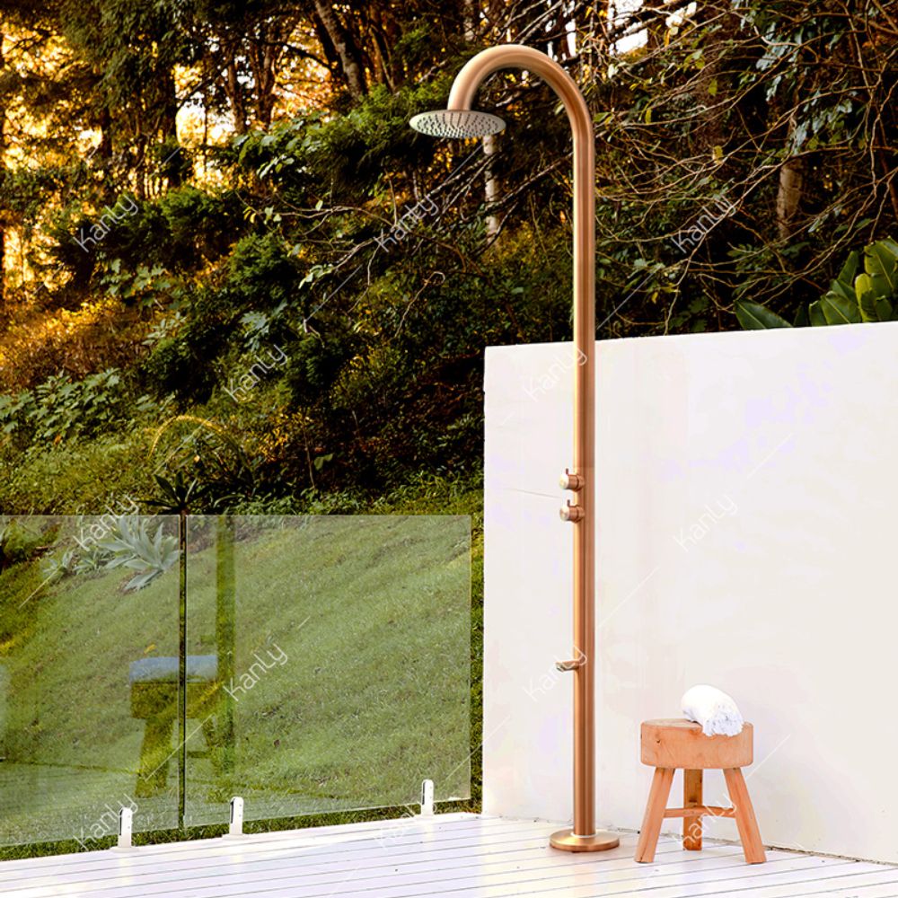 Sen cây tắm đứng đặt sàn ngoài trời Kanly KLS9007