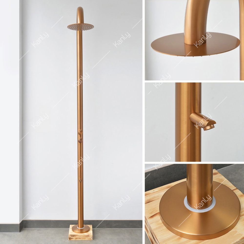 Sen cây tắm đứng đặt sàn ngoài trời Kanly KLS9007