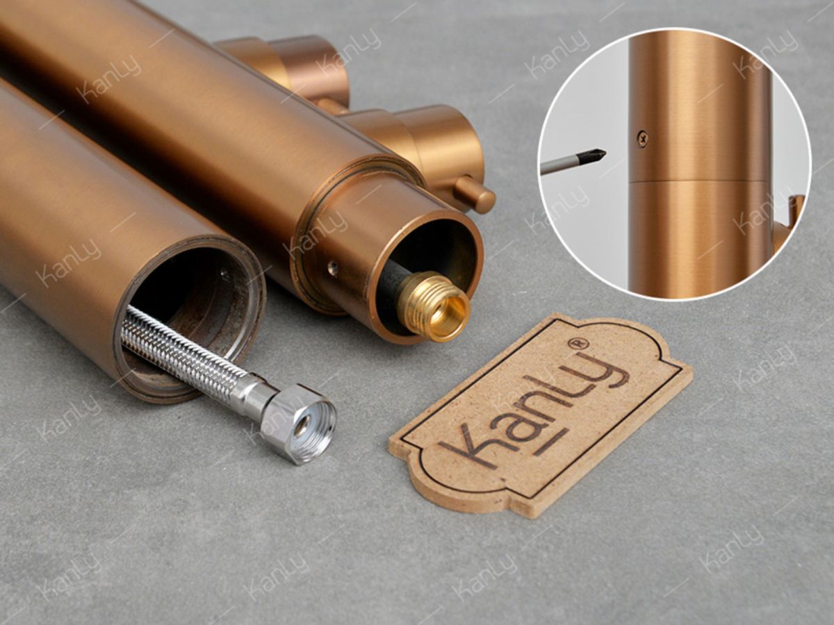 Sen cây tắm đứng đặt sàn ngoài trời Kanly KLS9007