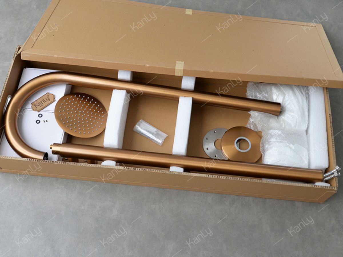 Sen cây tắm đứng đặt sàn ngoài trời Kanly KLS9007