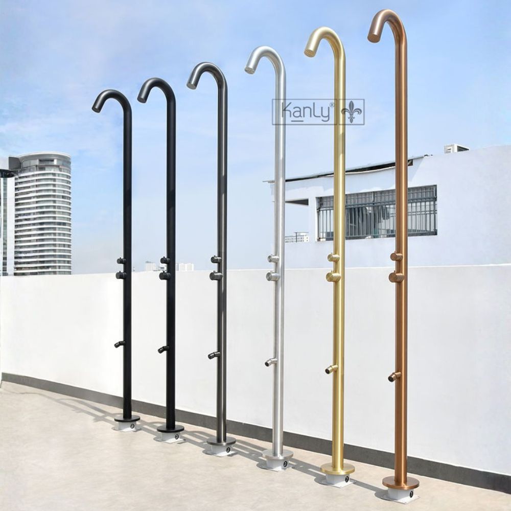 Sen cây tắm đứng đặt sàn ngoài trời Kanly KLS9015B