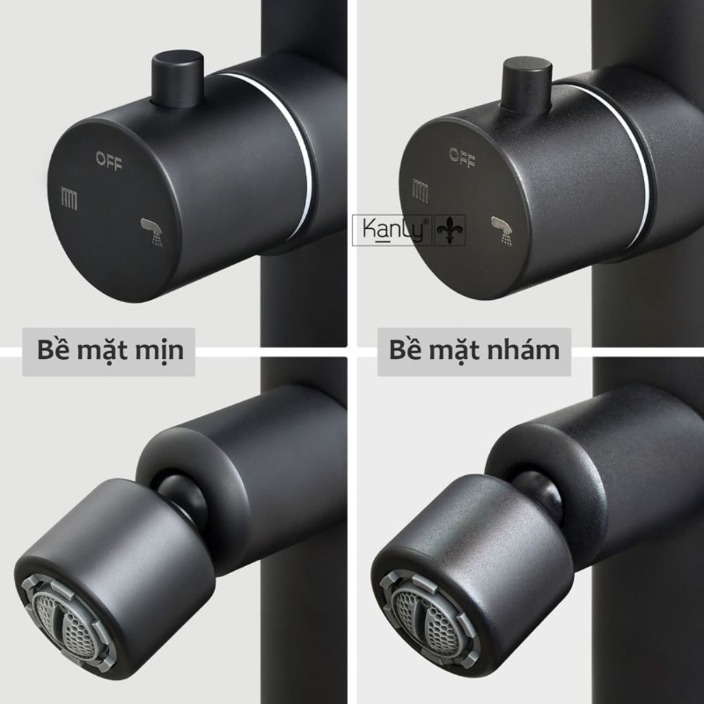 Sen cây tắm đứng đặt sàn ngoài trời Kanly KLS9015B