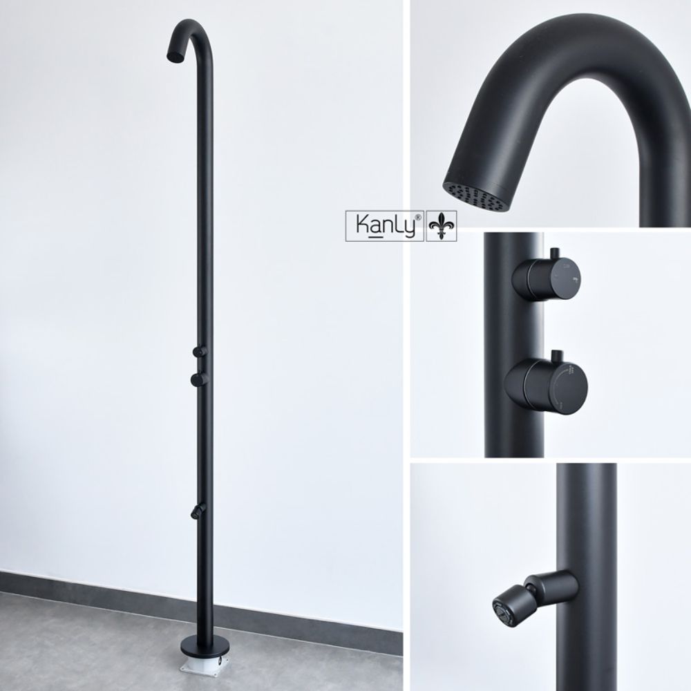 Sen cây tắm đứng đặt sàn ngoài trời Kanly KLS9015B