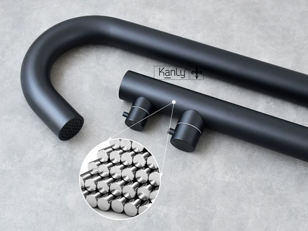 Sen cây tắm đứng đặt sàn ngoài trời Kanly KLS9015B