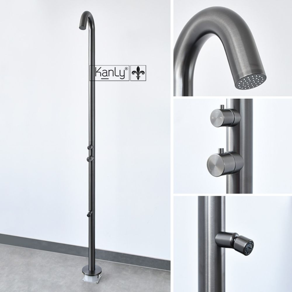 Sen cây tắm đứng đặt sàn ngoài trời Kanly KLS9015B