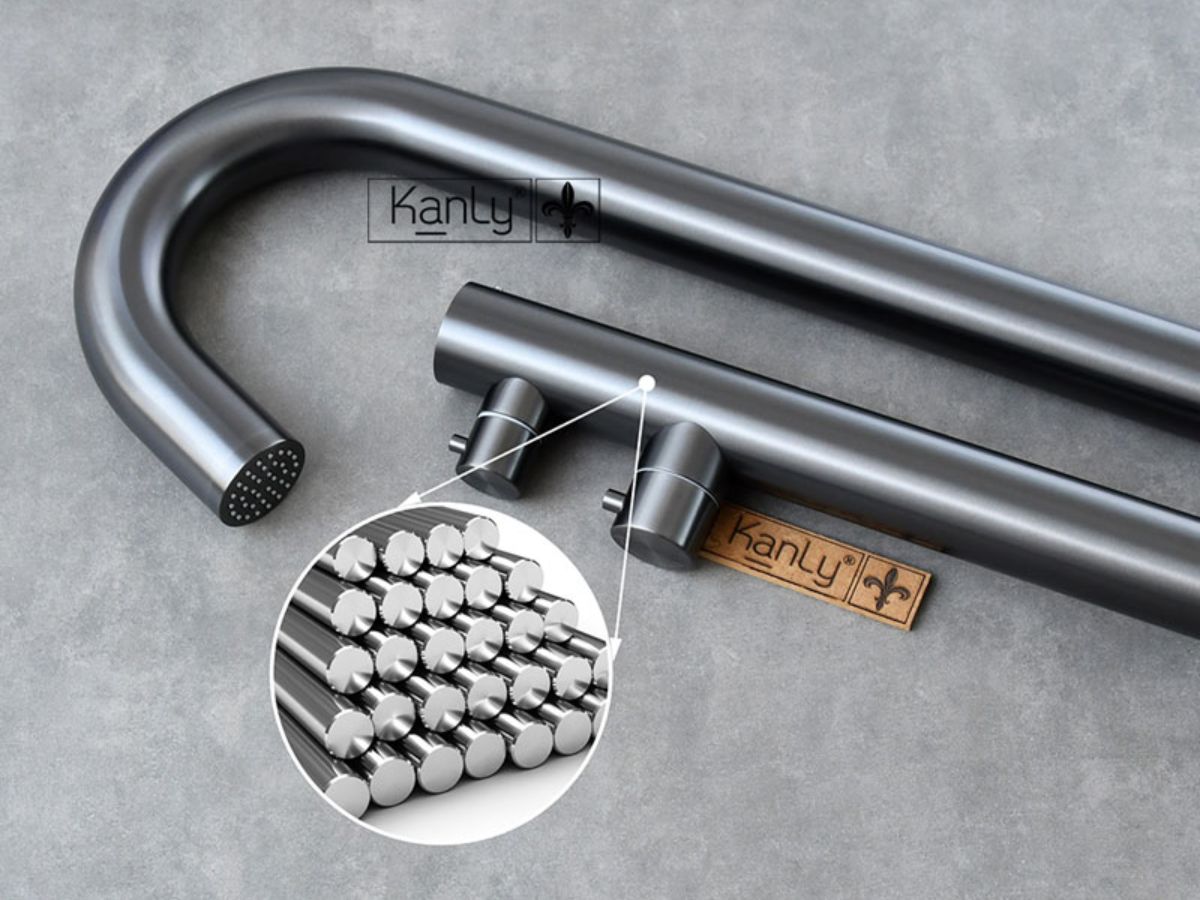 Sen cây tắm đứng đặt sàn ngoài trời Kanly KLS9015B