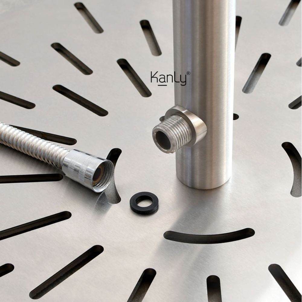 Sen cây tắm đứng đặt sàn ngoài trời Kanly KLS9018