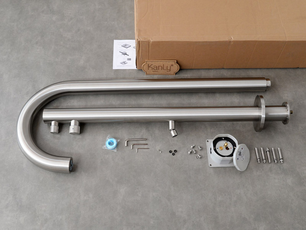 Sen cây tắm đứng đặt sàn ngoài trời Kanly KLS9020