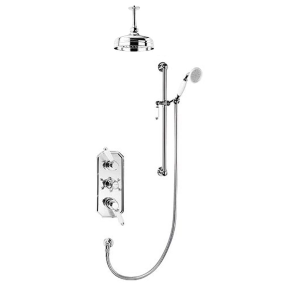 Sen tắm âm trần nóng lạnh bằng đồng Kanly CHS76