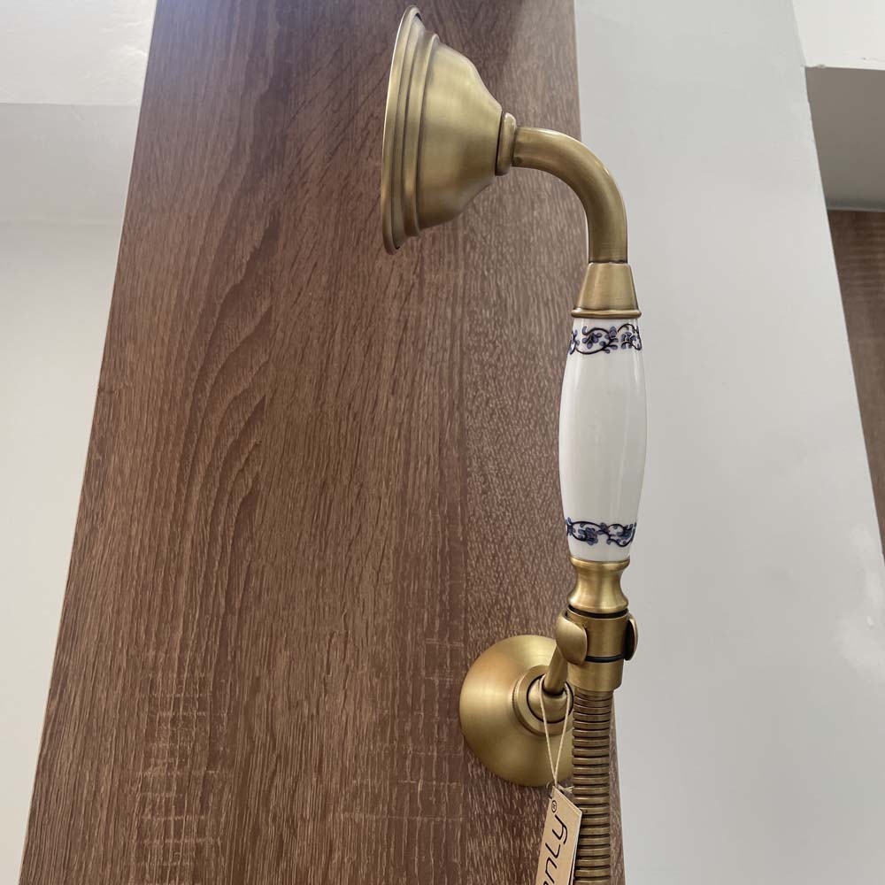 Bộ sen tắm âm tường nóng lạnh bằng đồng Kanly GCS75